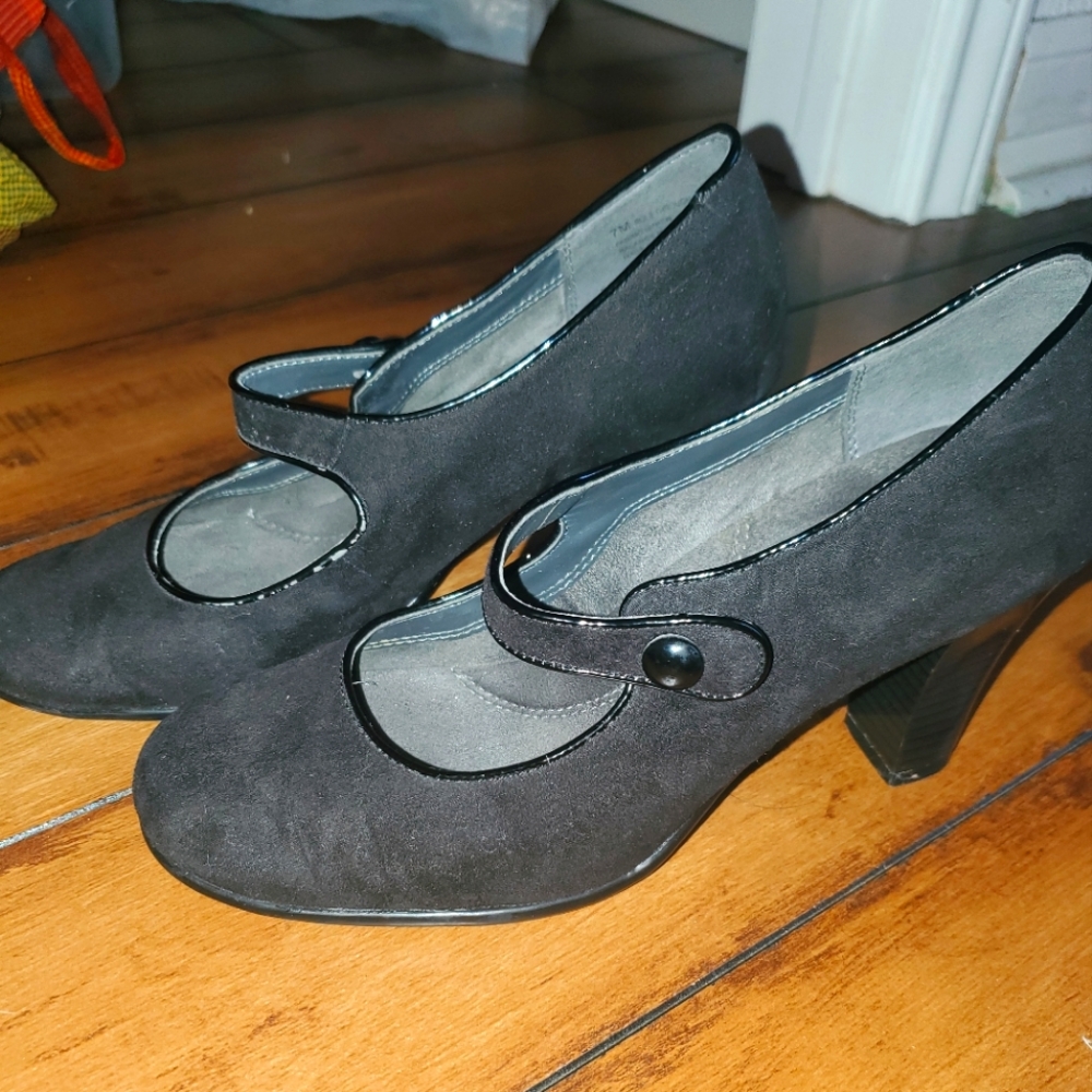 Black Aerosoles Mary Jane Style - Size 7